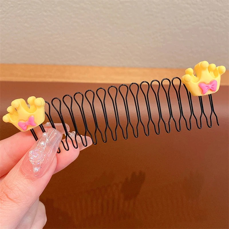 Princess Style Flower Bow Comb