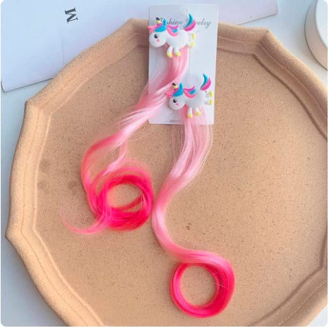 Multi-Color Bow Hair Clips