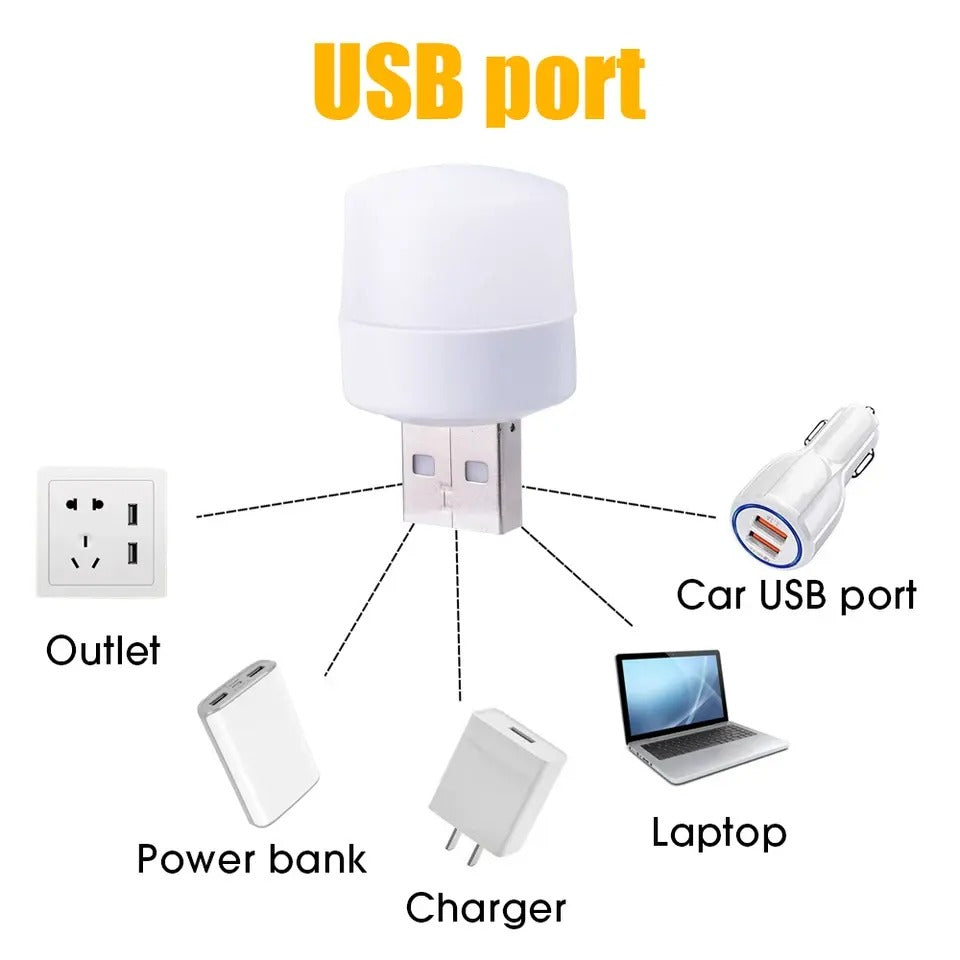 Mini USB LED Night Light