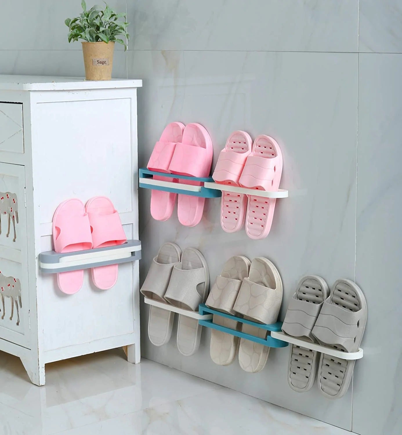 3-in-1 Bathroom Organizer Rack