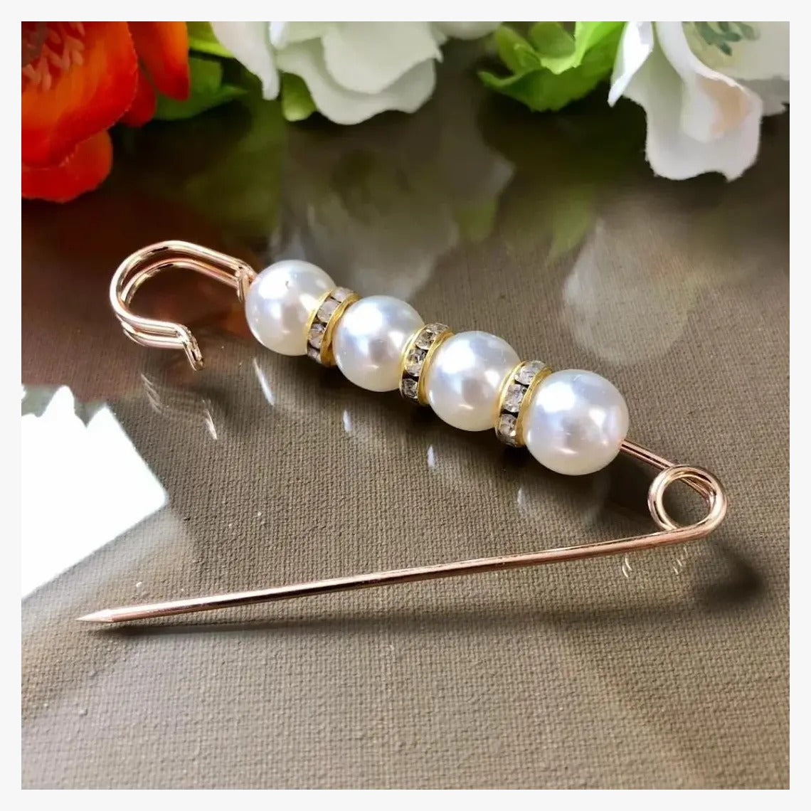 Precious Gem Waist Brooch