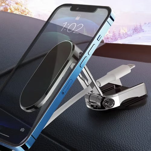 Foldable Metal Car Phone Mount