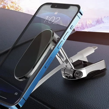 Foldable Metal Car Phone Mount