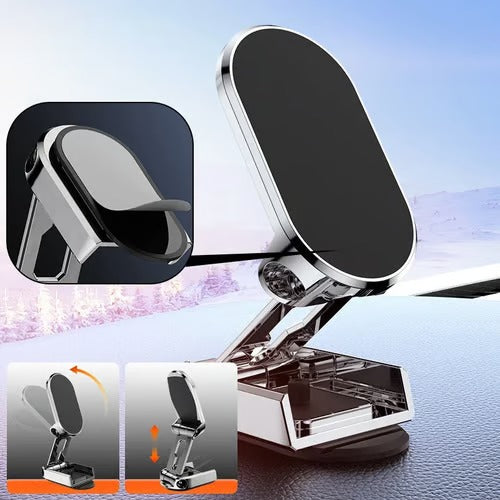 Foldable Metal Car Phone Mount