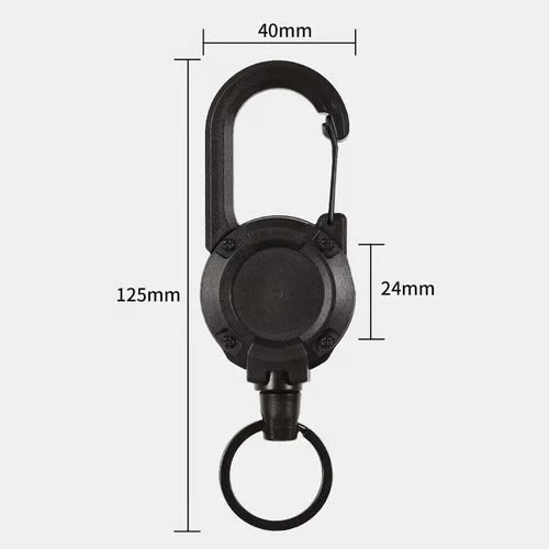 Multi-Functional Tactical Retractable Keychain