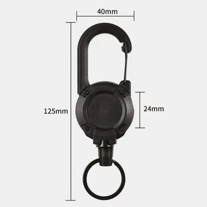 Multi-Functional Tactical Retractable Keychain