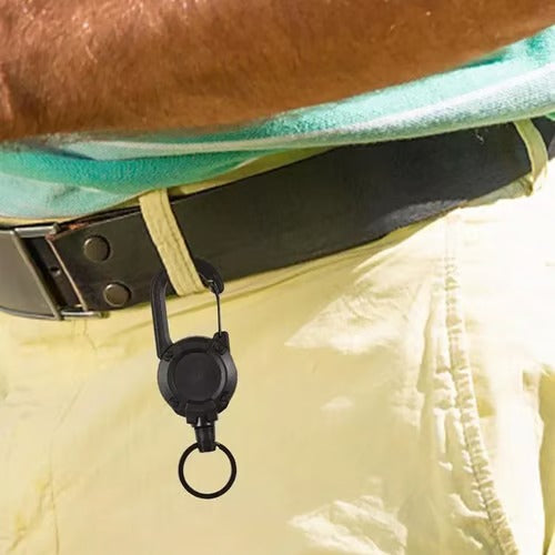 Multi-Functional Tactical Retractable Keychain