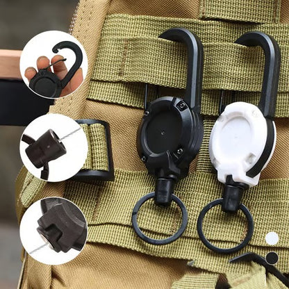 Multi-Functional Tactical Retractable Keychain