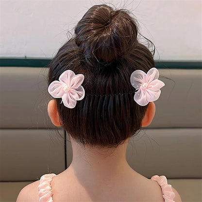 Princess Style Flower Bow Comb