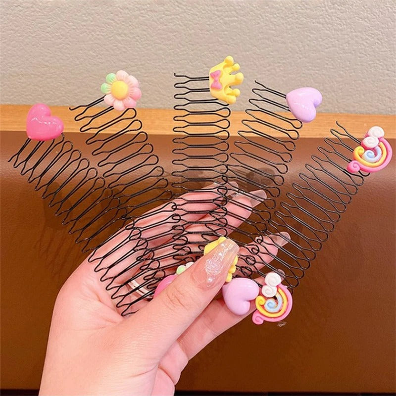 Princess Style Flower Bow Comb