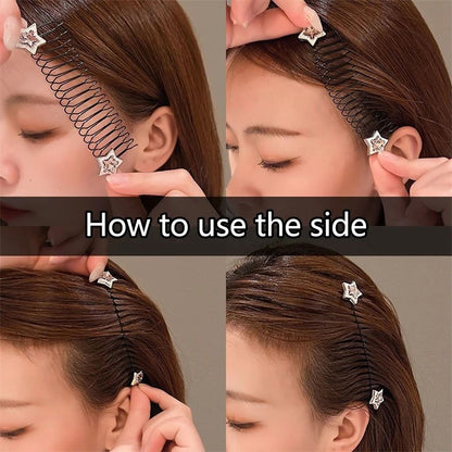 Princess Style Flower Bow Comb