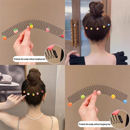 Princess Style Flower Bow Comb