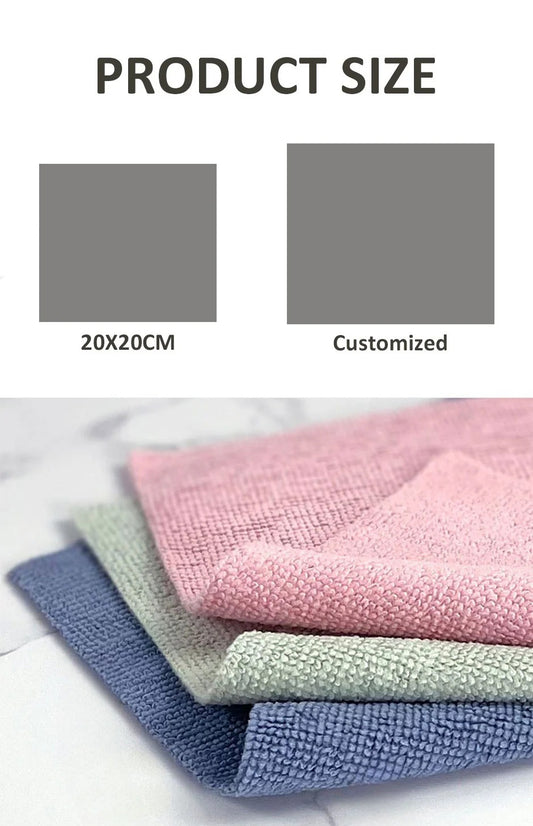 Ultra Soft Microfiber Cloth Pack (10 PCS in Box)