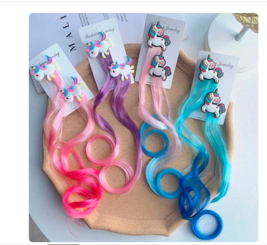 Multi-Color Bow Hair Clips