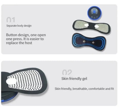 Portable EMS Massager with Constant Temperature Heat